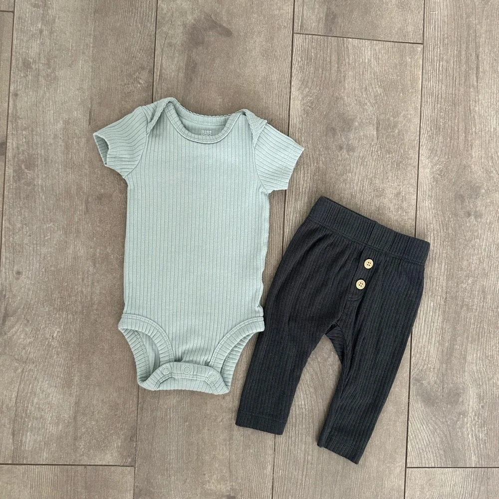 Carter’s + Cat & Jack newborn Baby Boy matching outfit set